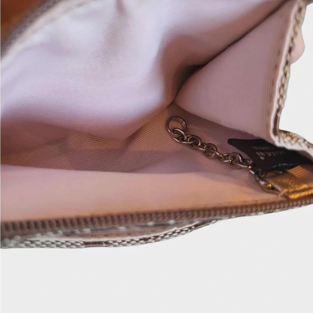 Coach Tan and Brown Signature Coin Purse - Picture 10 of 10